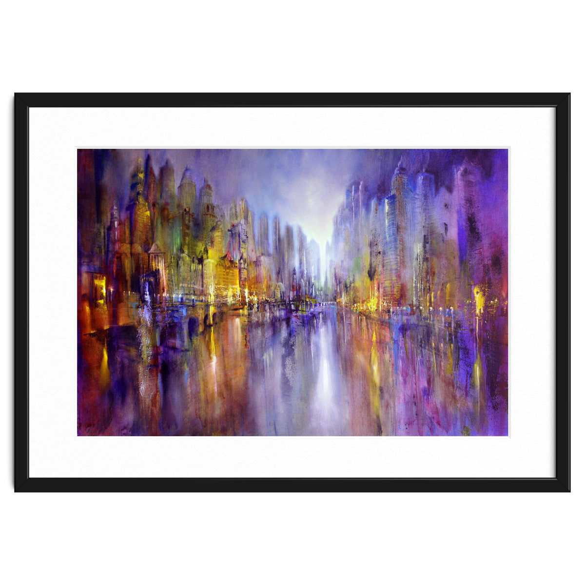 Stadt Am Fluss - city on the riverside