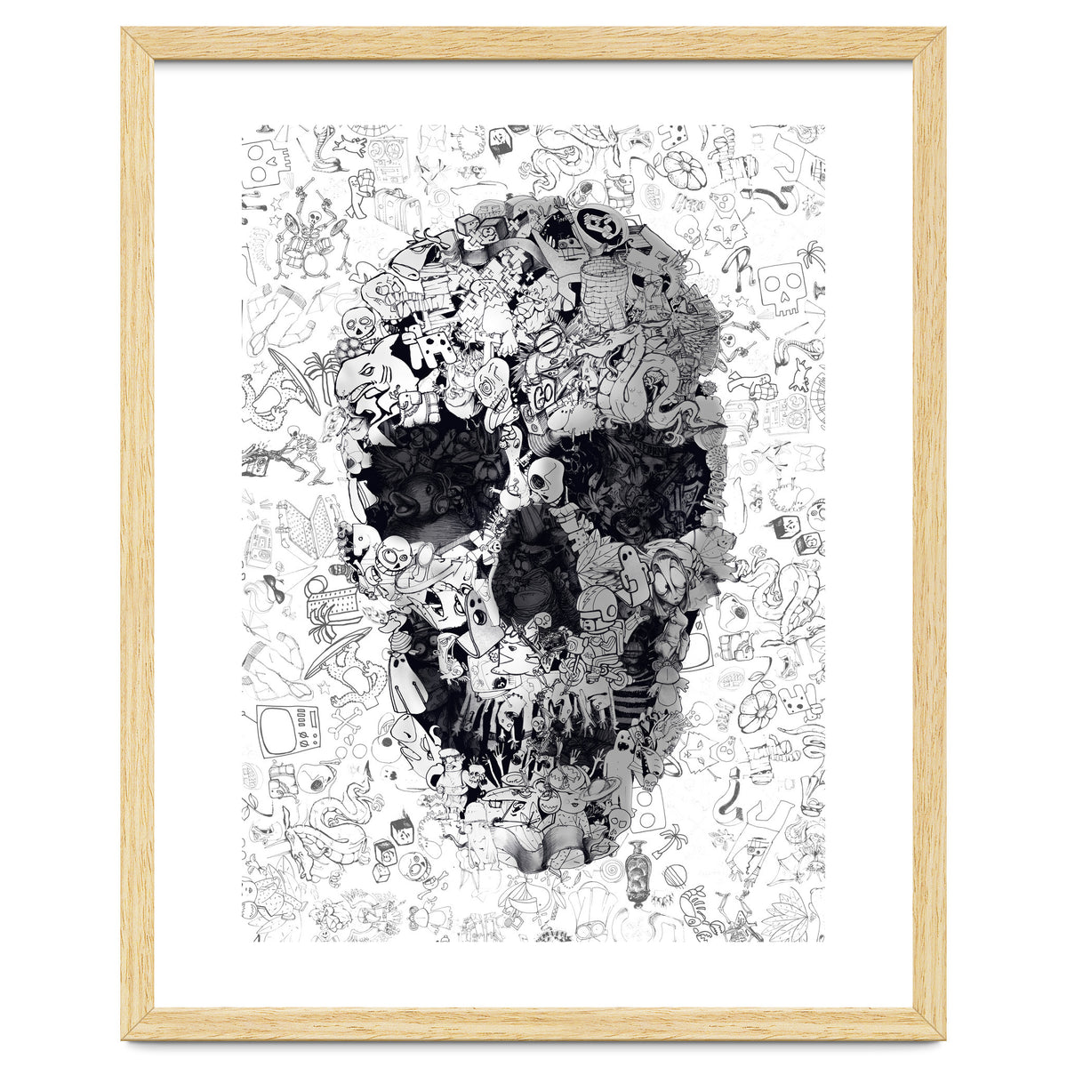 Doodle Skull