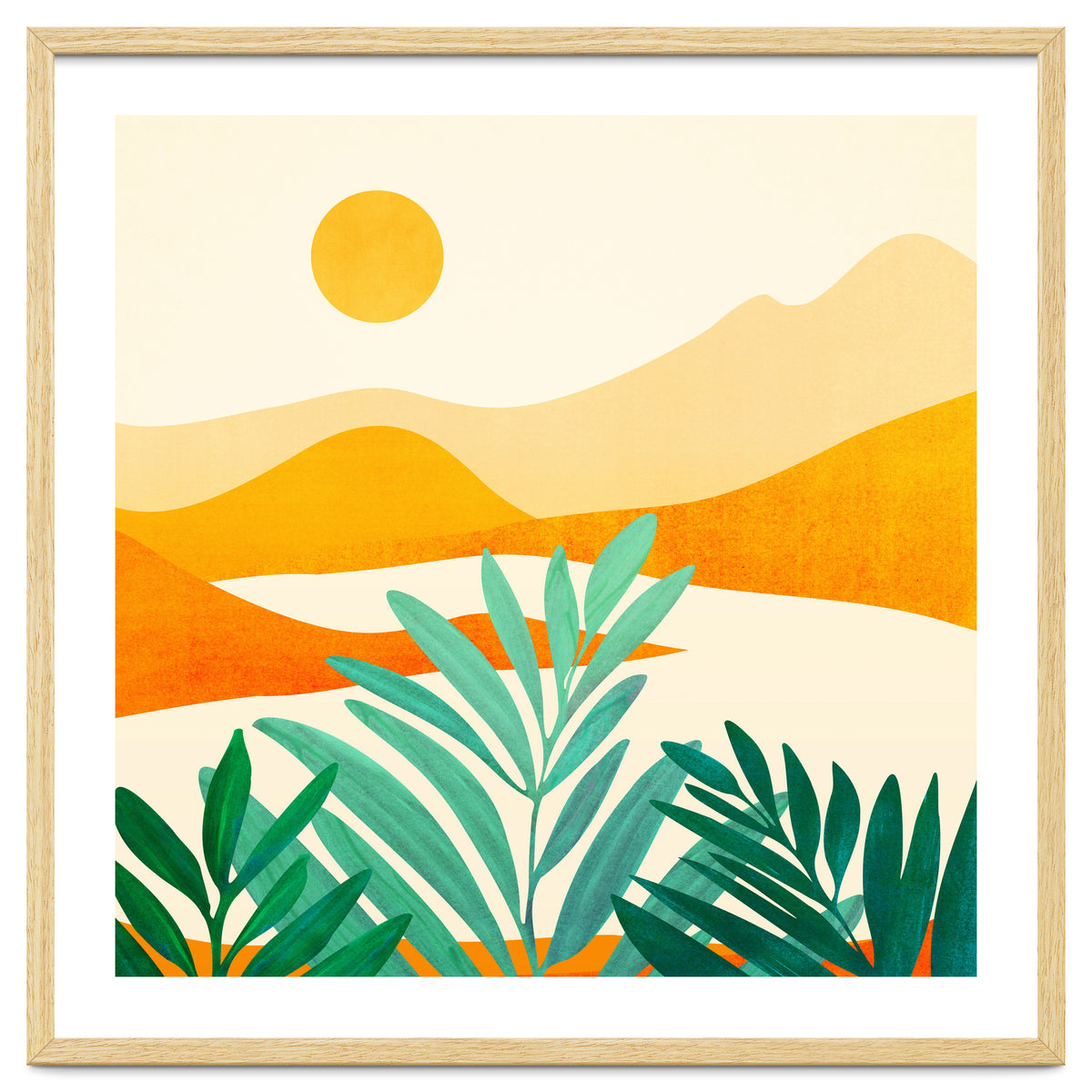 Golden Alpine Sunset