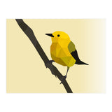 Prothonotary Warbler Low Poly Art (Print Only) thumbnail