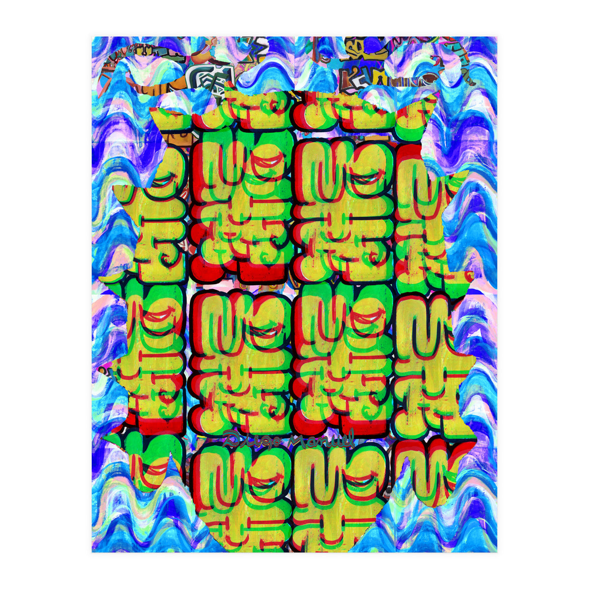 Graffiti Digital 9 (Print Only)