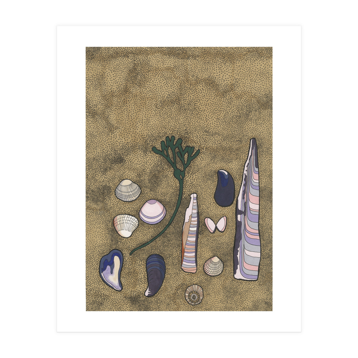 A Beach Still Life (Print Only)