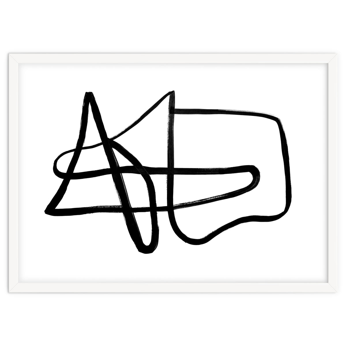 Black and White Line Art #1