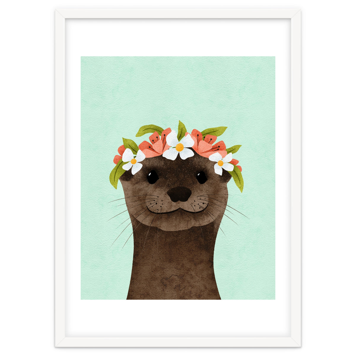 Floral Otter