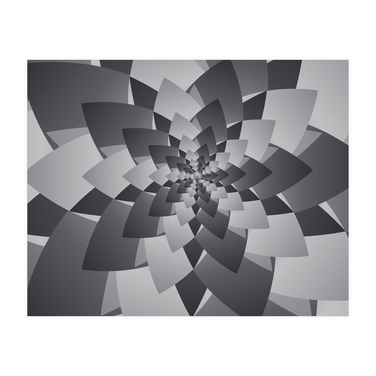 Fractal Black  (Print Only)