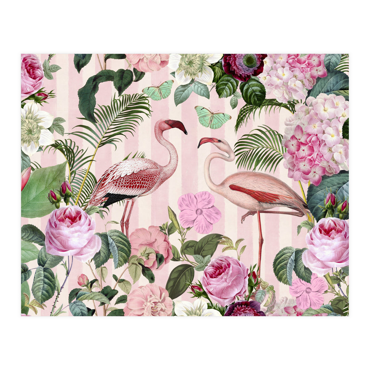 Flamingo Rendevous (Print Only)