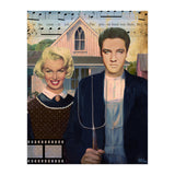 Tribute to Marilyn and Elvis (Print Only) thumbnail