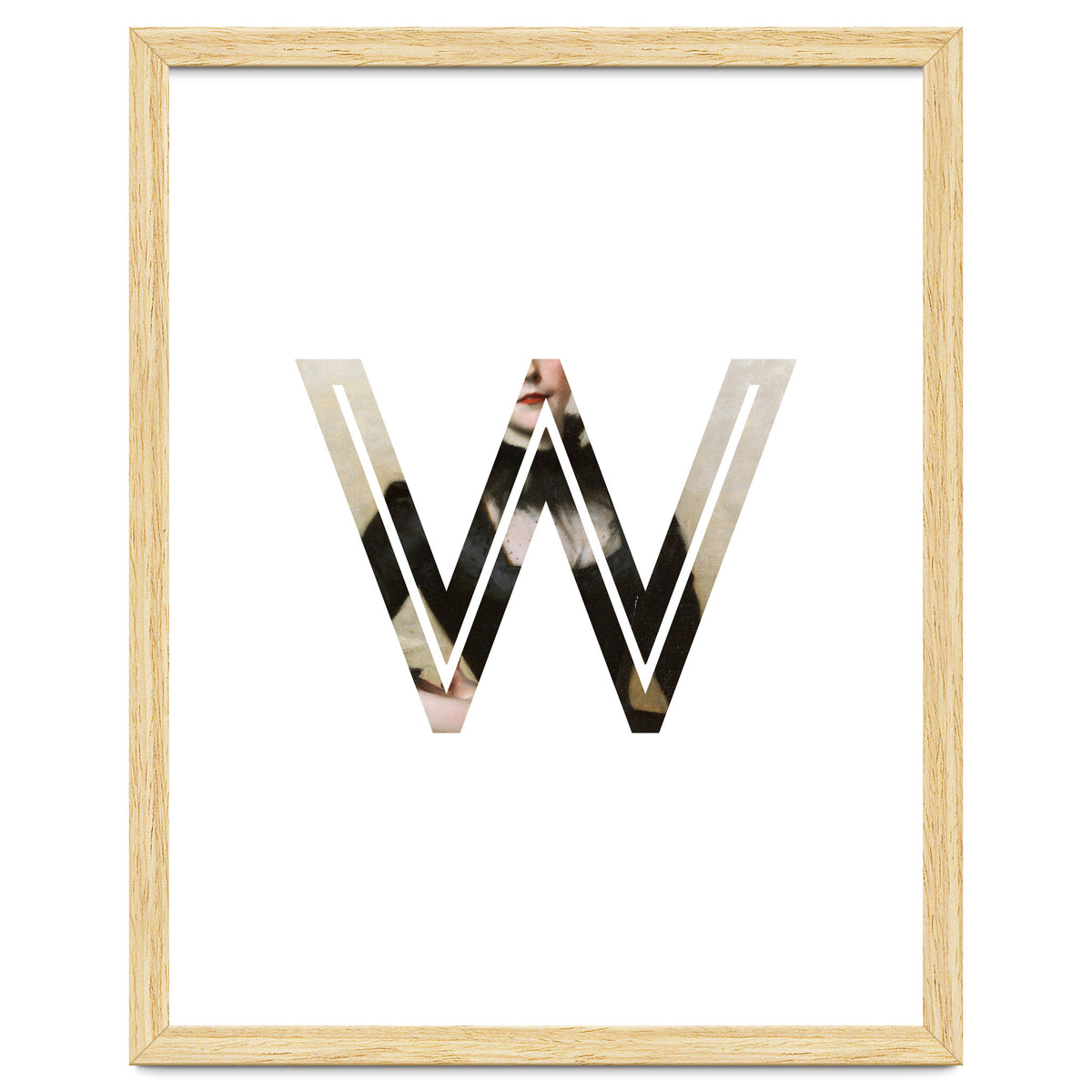 Letter W - (Impress)