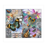 Butterfly Wings Collage (Print Only)