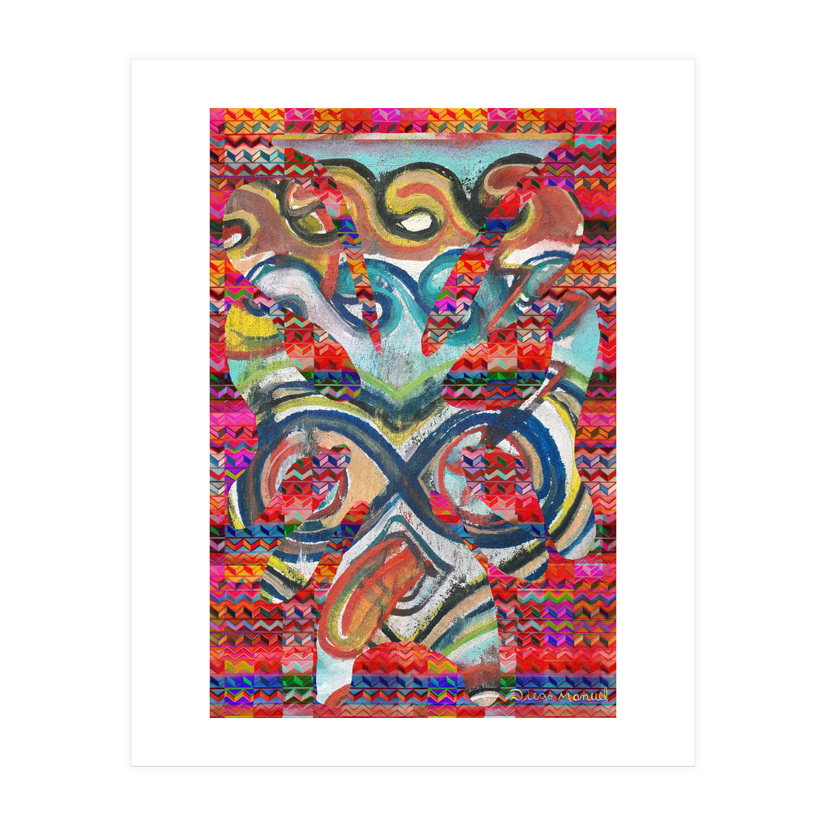 Pop Abstract 2023 Tapiz 22 (Print Only)