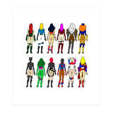 Superheroine Butts (Print Only) thumbnail