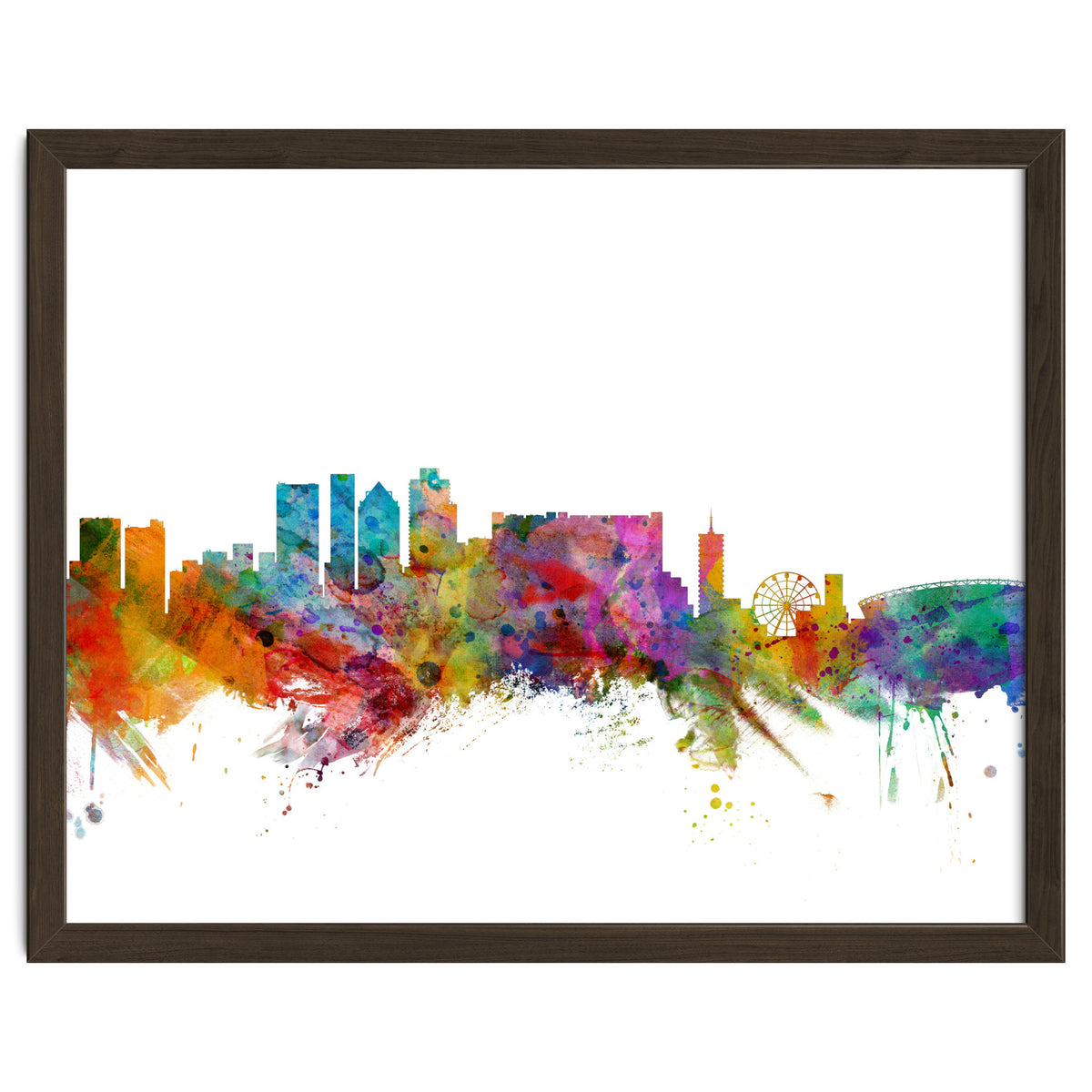 Cape Town South Africa Skyline