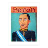 Peron Y Corazones (Print Only)