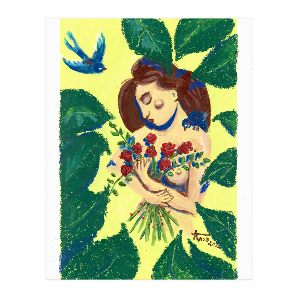 Rose Lady  (Print Only)