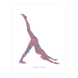 Three Legged Downward Dog (Print Only) thumbnail