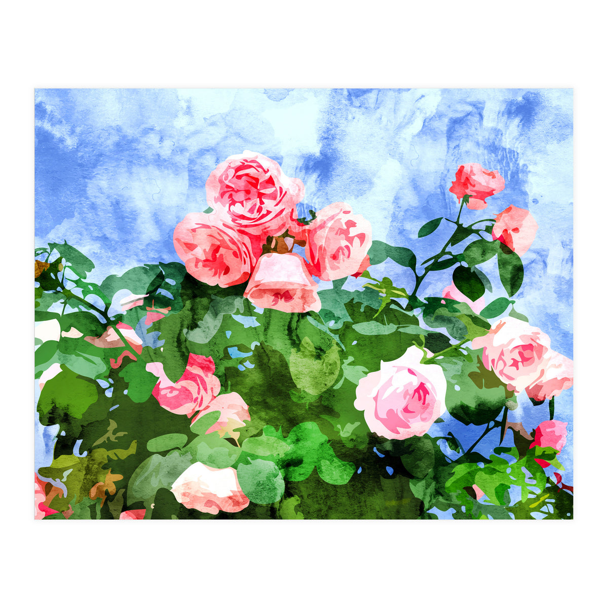 Love Planted A Rose & The Whole World Turned Sweet (Print Only)