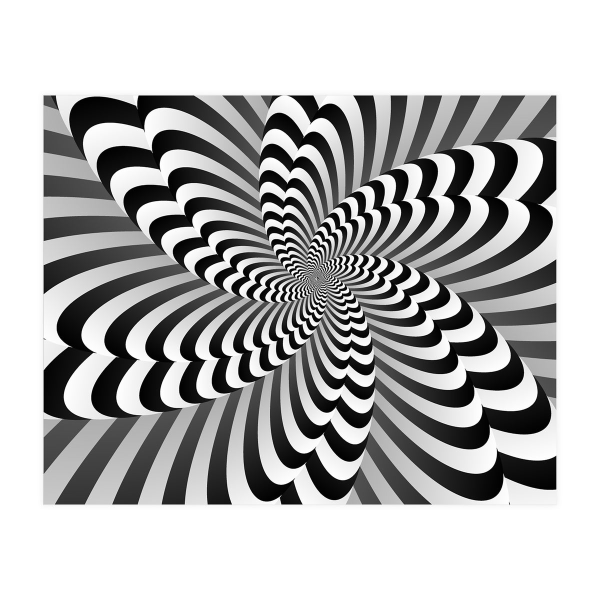 Abstract Optical Illusion  (Print Only)