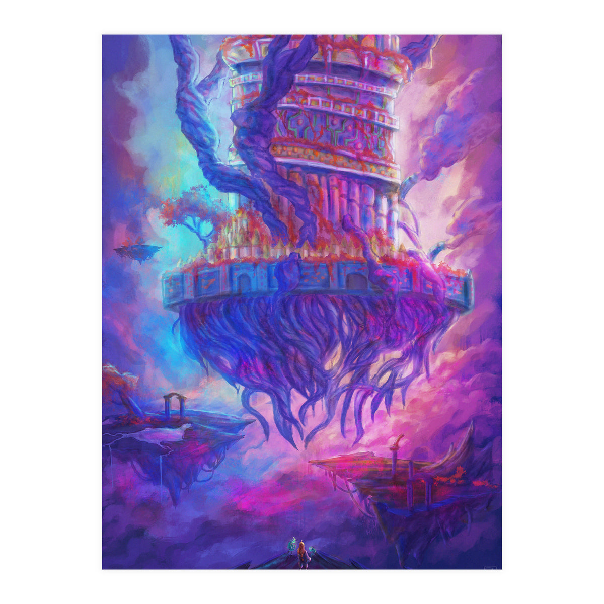 Castle Above The Clouds (Print Only)