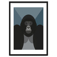 Mid Century Geometric Gorilla