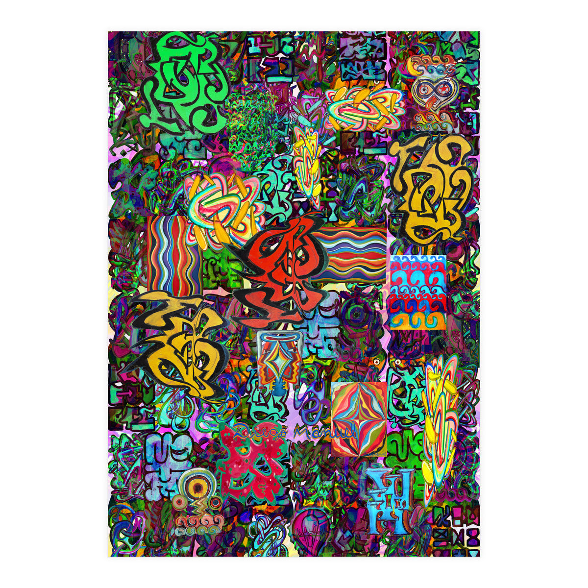 Graffiti Digital 2022 420 (Print Only)