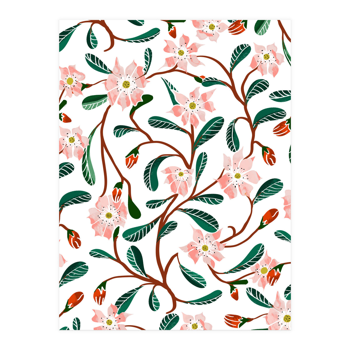 Floral Deco (Print Only)