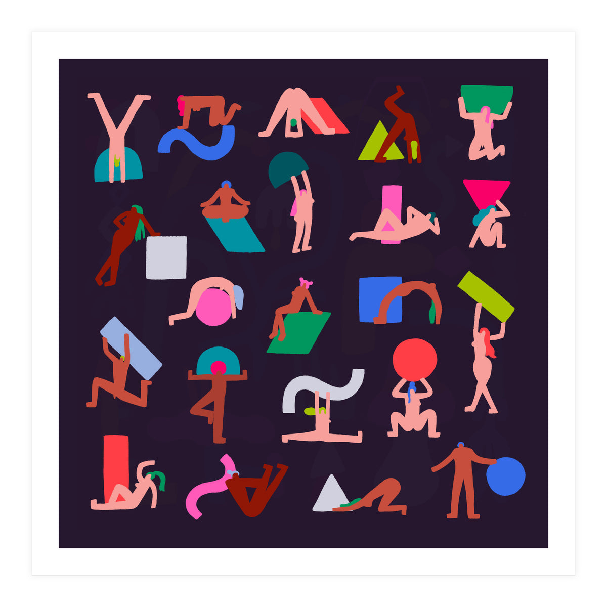 Free The Shape Free The People (Print Only)