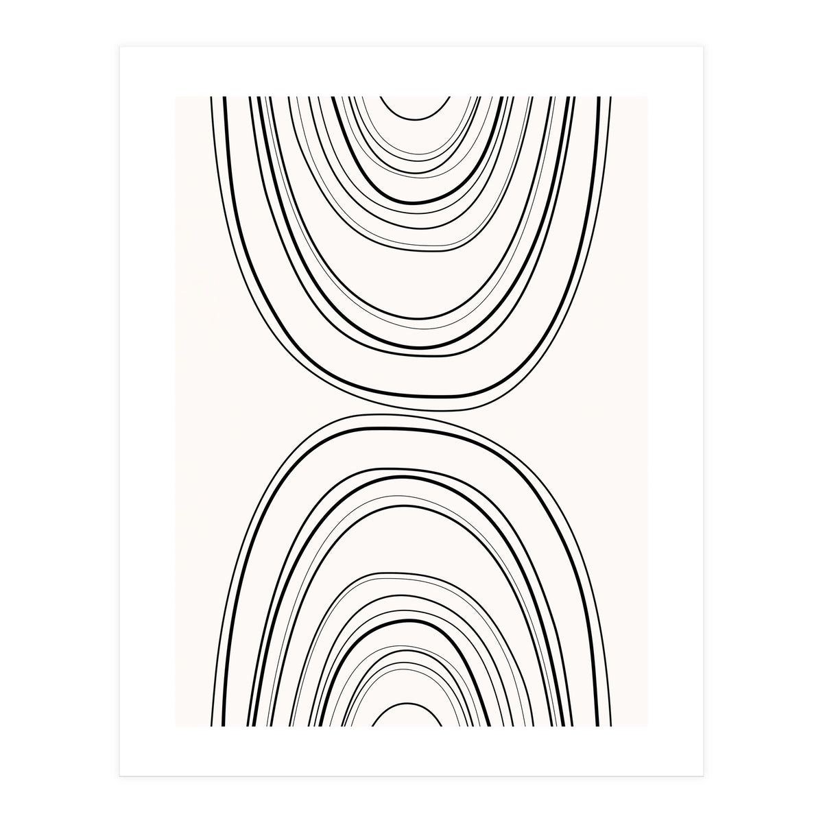 MINIMALIST ART - LINE ARCHES (Print Only)