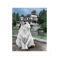 Mackinac Island Cat (Print Only)
