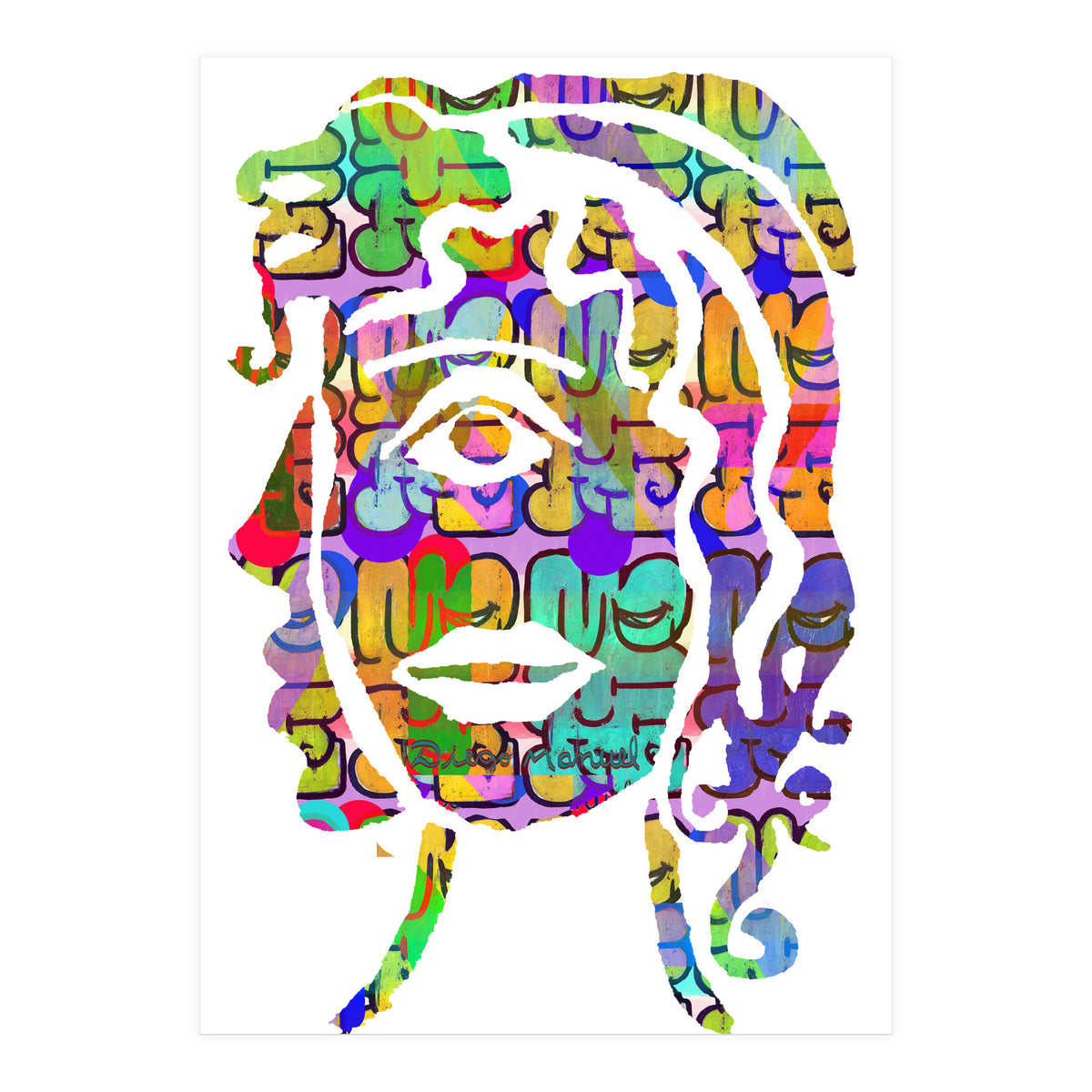 Mujer Digital 2 (Print Only)