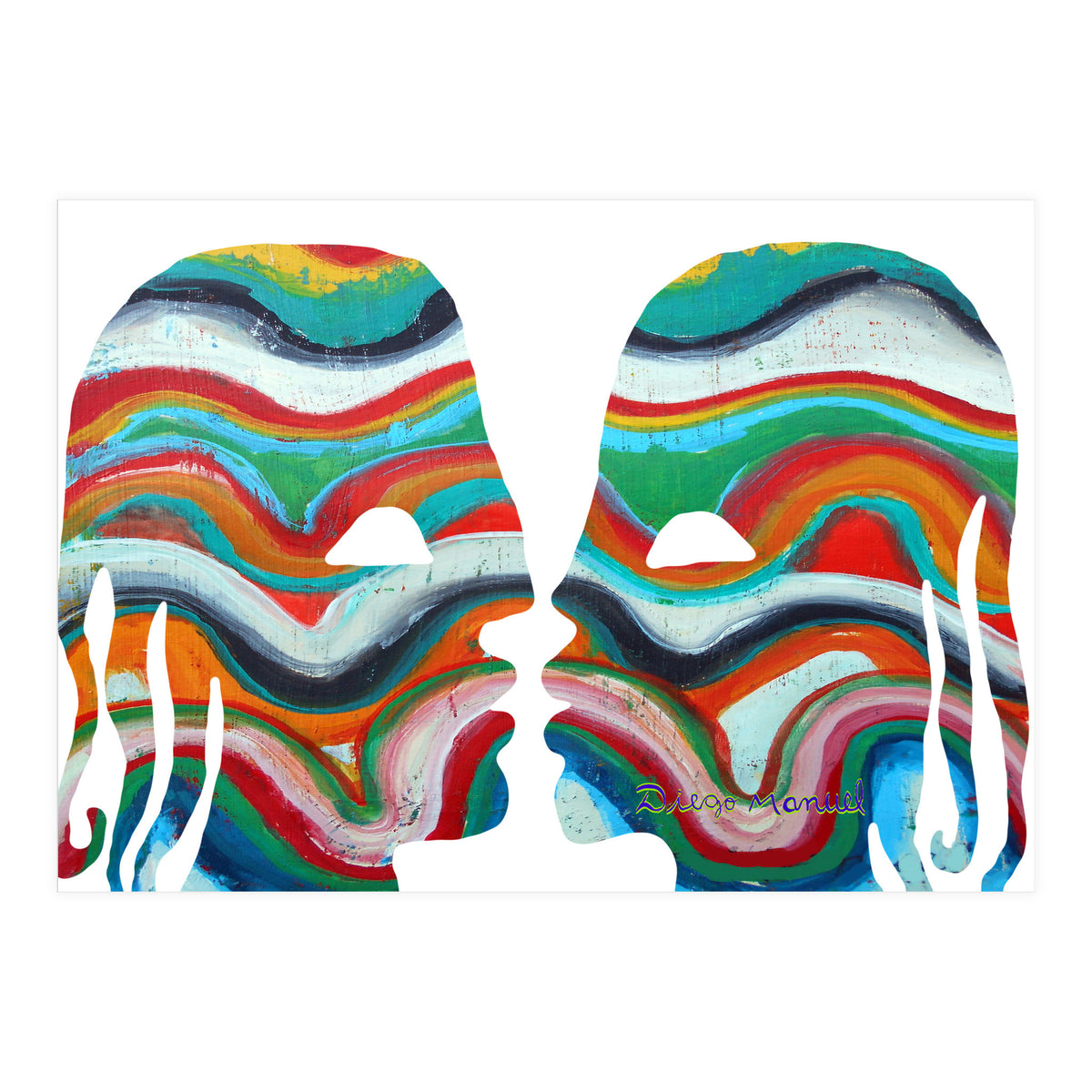 Abstracto Pop Nuevo 4  (Print Only)