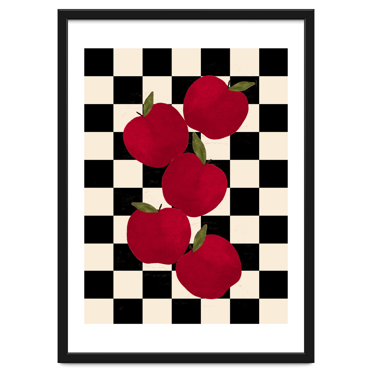 Apples on Checker