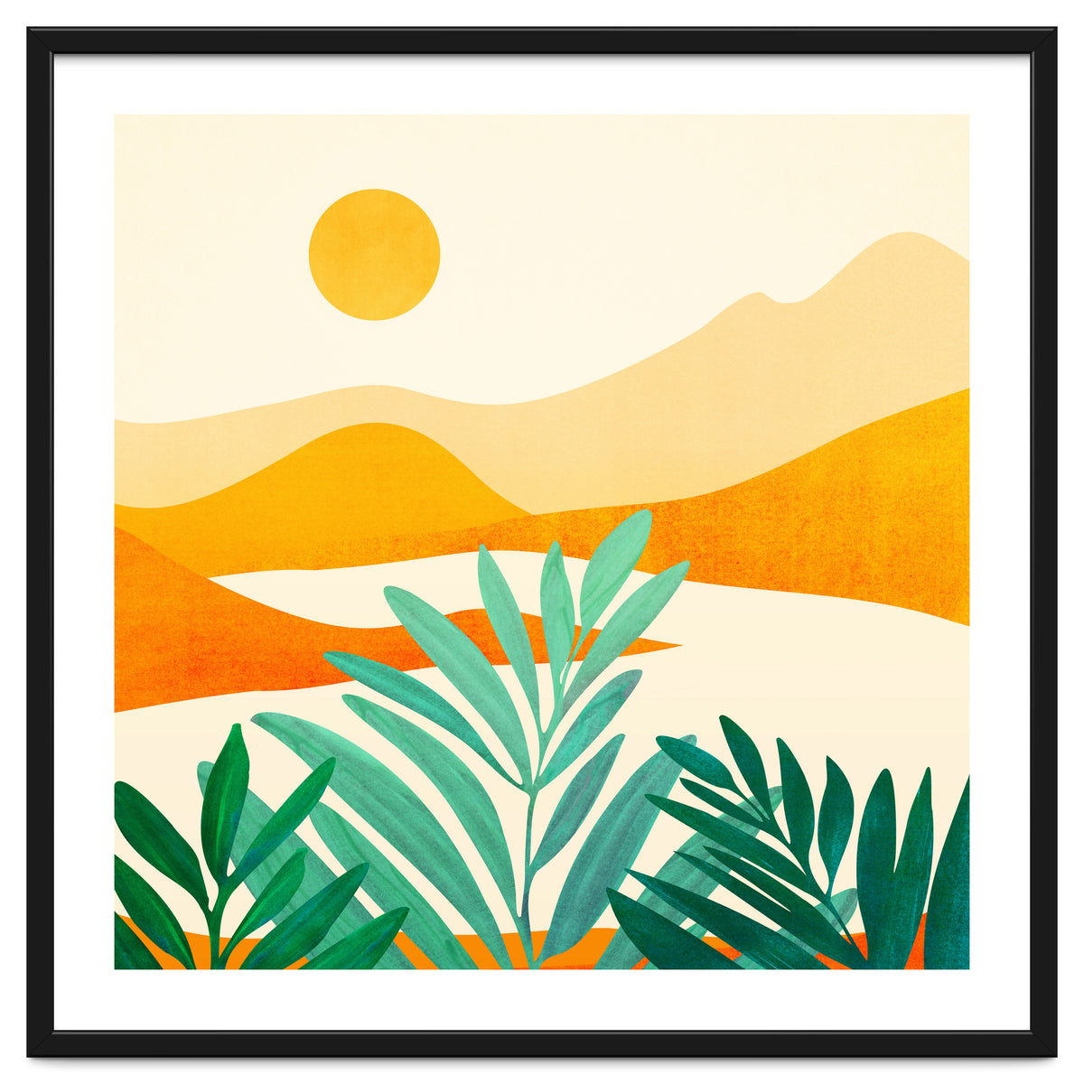 Golden Alpine Sunset