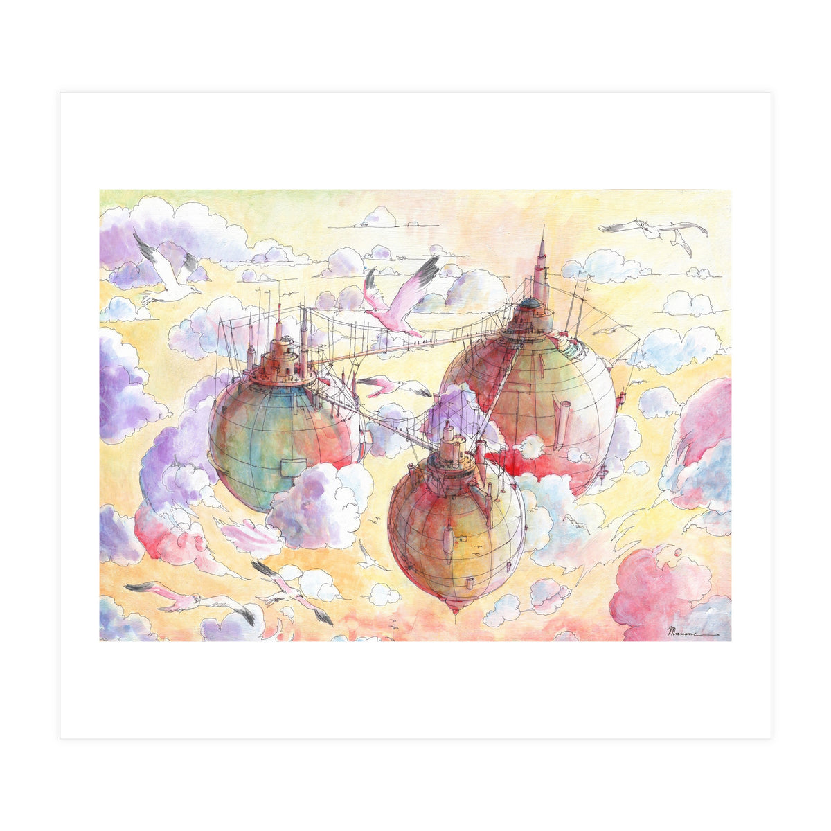 Three worlds (Print Only)