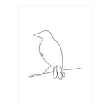 One Line Art Bird II (Print Only) thumbnail