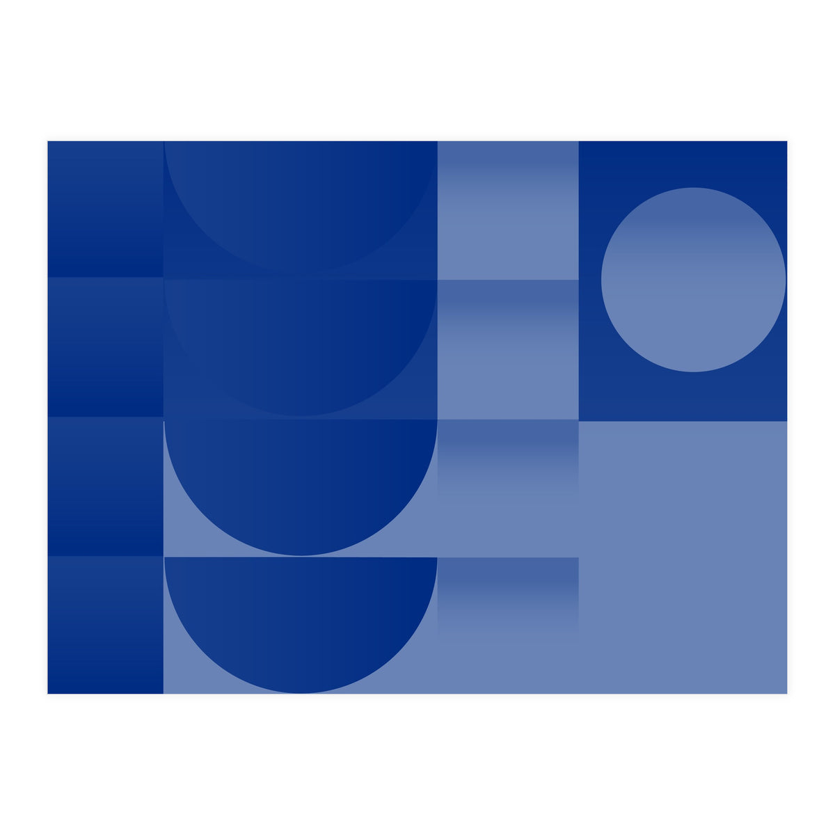 Seaside | modern blue (Print Only)