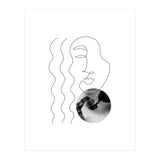 Circle and woman (Print Only) thumbnail