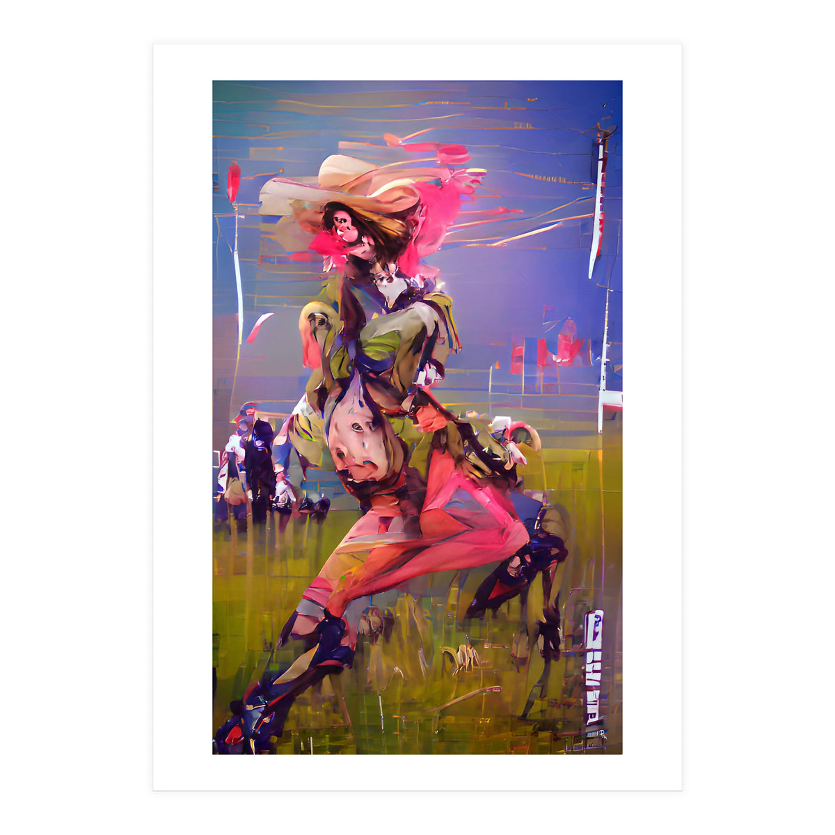 She's a maniac no1 (Print Only)