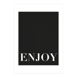 Enjoy Black (Print Only) thumbnail