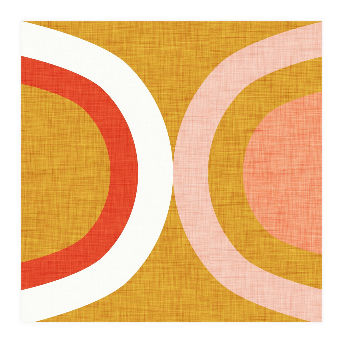 New Mid Mod Mustard  (Print Only)