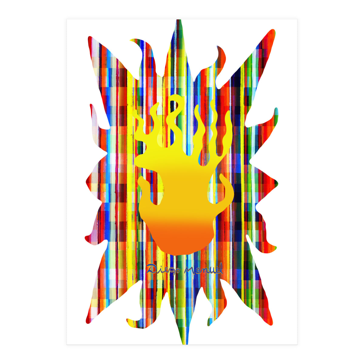 Fuego 18 Copia (Print Only)