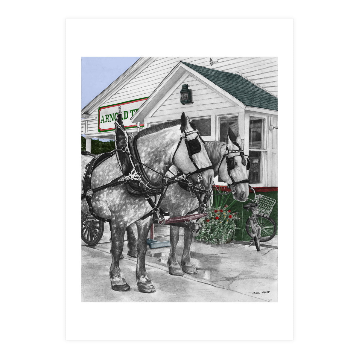 Mackinac Island Horses (Print Only)