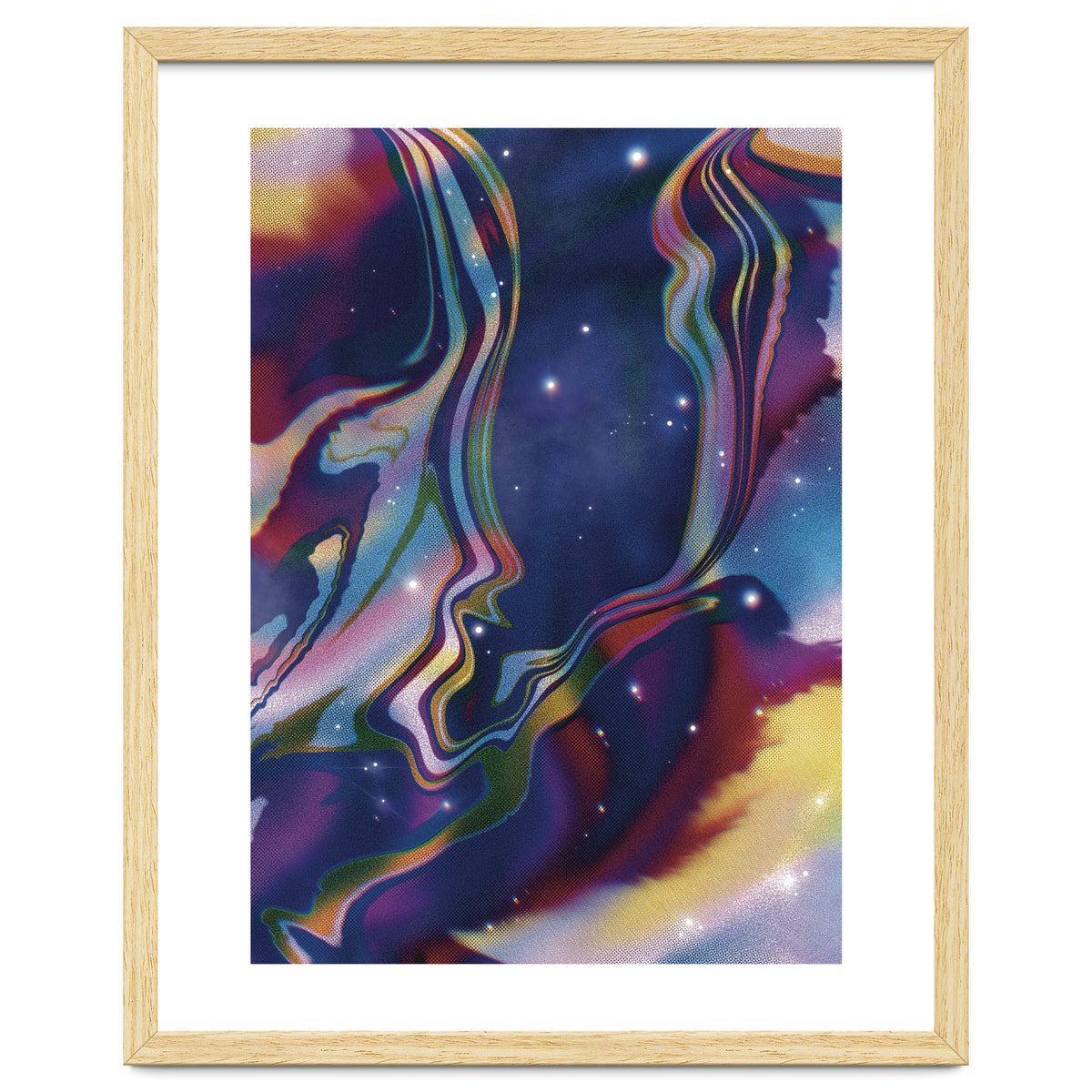 Abstract Space Star Sky Nebula