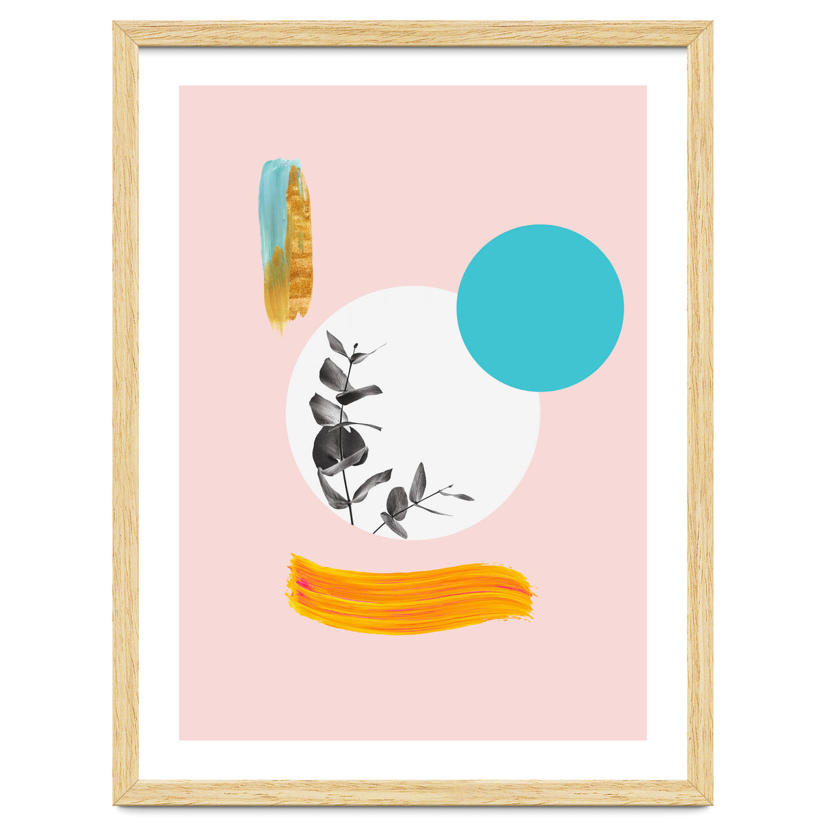 Modern Abstract Leaves