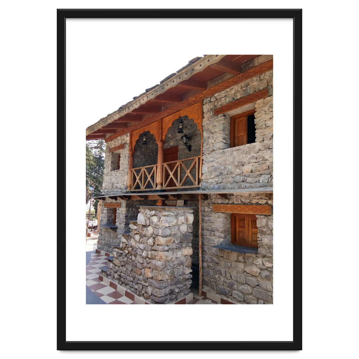 Architecture - Exposed Stone House