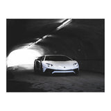 Supercar in tunnel (Print Only) thumbnail