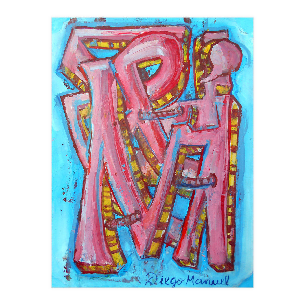 Pop Abstracto 2021 2 (Print Only)