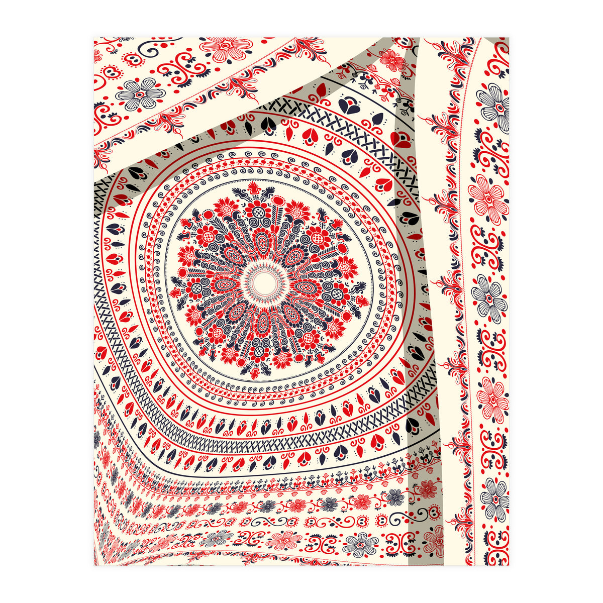 Romanian embroidery background 33 (Print Only)