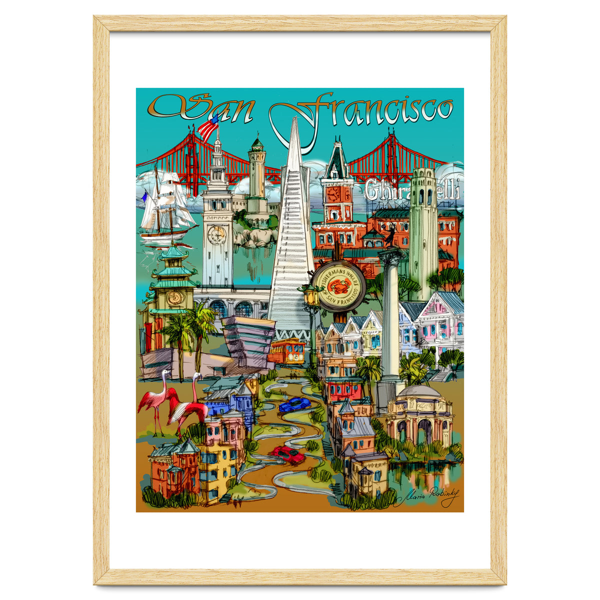 San Francisco Illustration