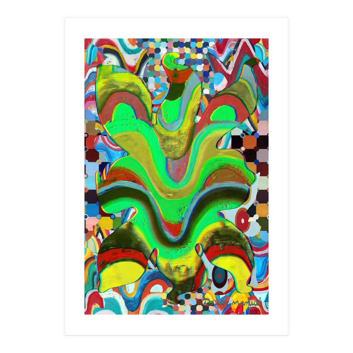 Pop Abstract 2023 Tapiz 89 (Print Only)