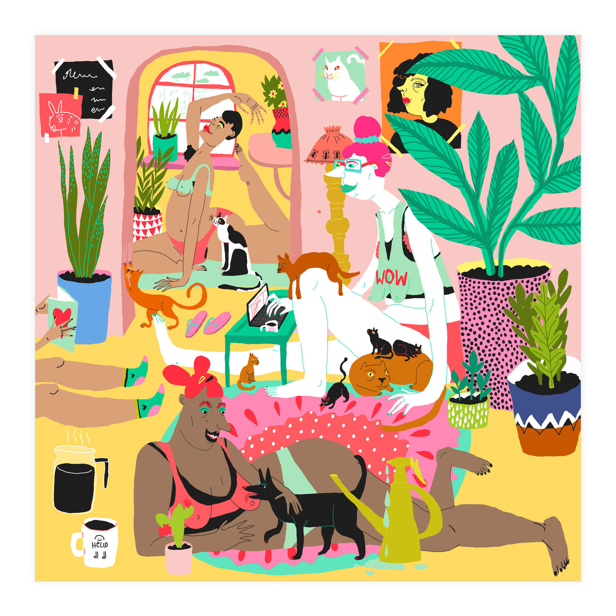 Staying At Home Together (Print Only)